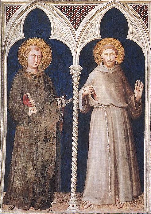 Simone Martini St Anthony and St Francis Germany oil painting art